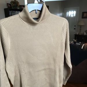 Ladies plus size knit turtleneck